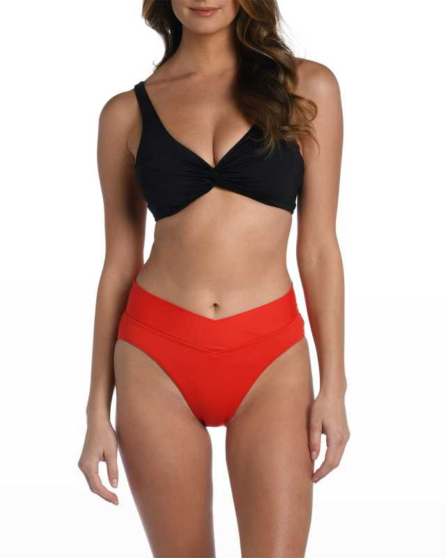 Twist-Front Bikini Top